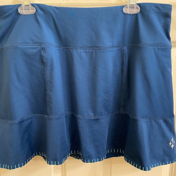 Jofit Blue turquoise SET X Large Womens Stretchy Golf Tennis Pickleball Skort - Picture 5 of 15